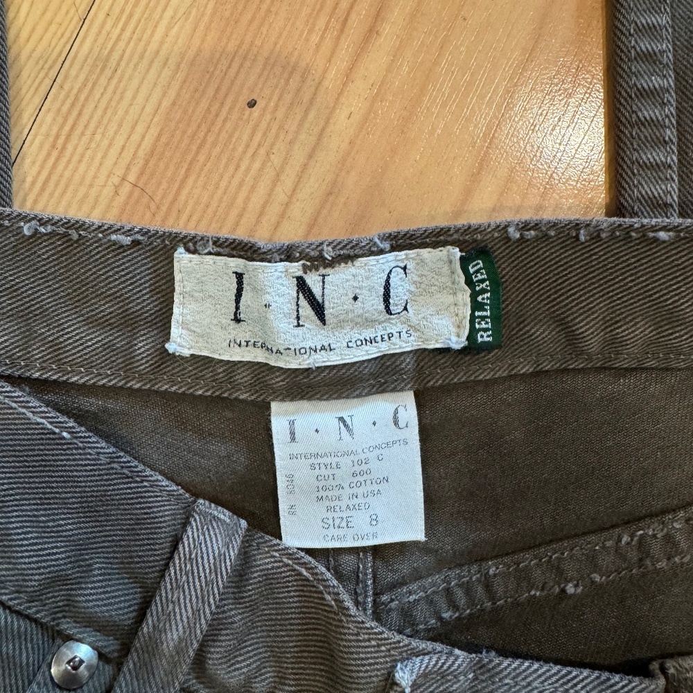 International Concepts Jeans - relaxed size 8